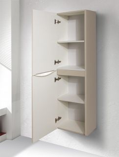 Шкаф-колонна BelBagno подвесной левосторонний 40x150см Rovere Moro FLY-MARINO-1500-2A-SC-RW-P-L